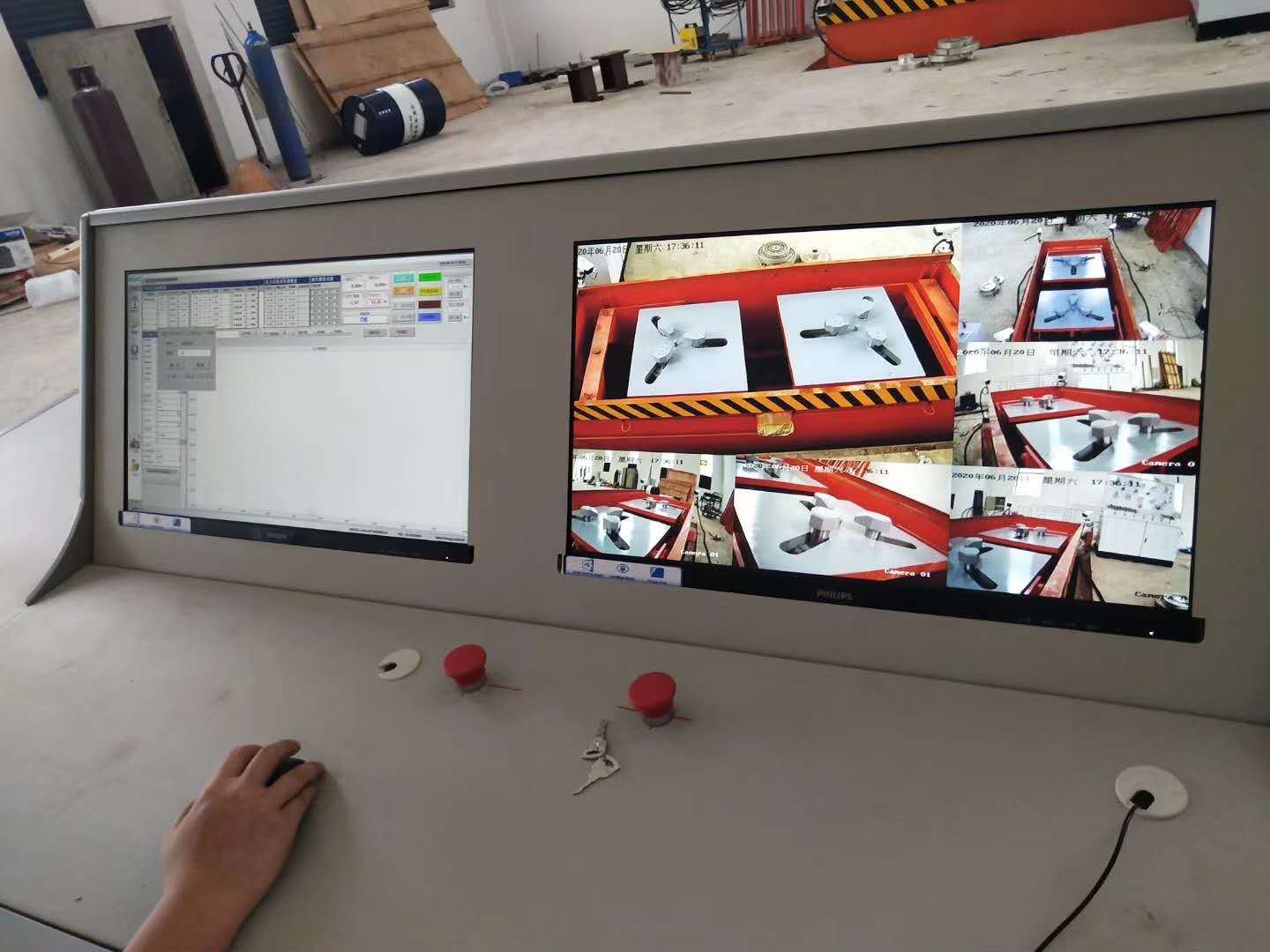 為某高軍工企業(yè)供應(yīng)智能監(jiān)控高壓氣體閥門試驗(yàn)臺(tái)